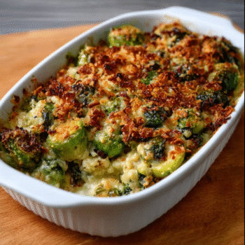Brussels Sprouts Gratin