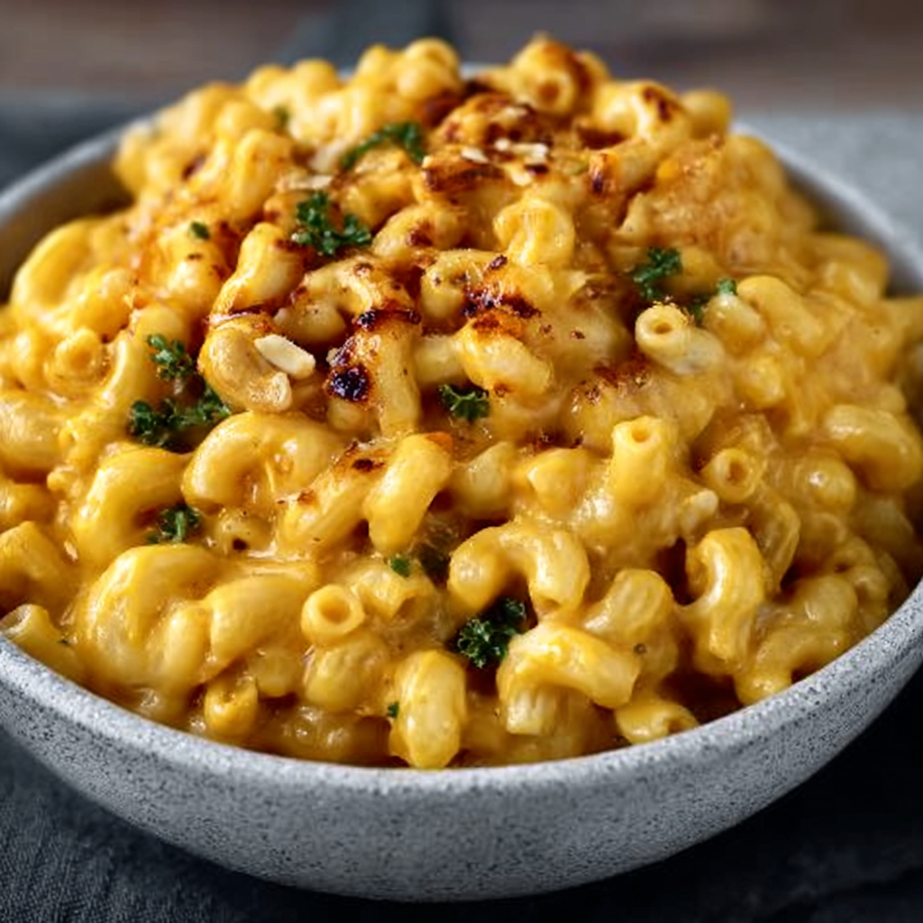 Butternut Squash & Cashew Vegan Mac ‘n’ Cheese
