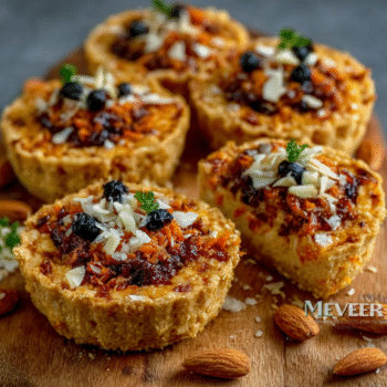 Carrot Cardamom Halva Tart