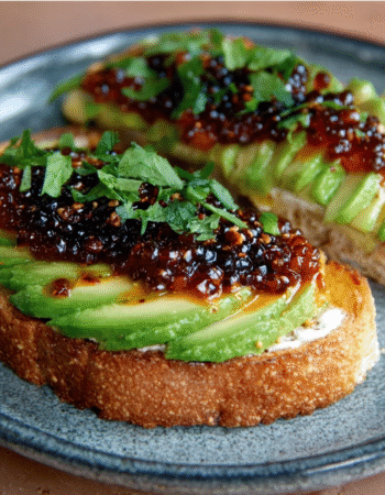 Chili-Maple Caviar & Avocado on Toast