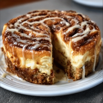 Cinnamon Roll Cheesecake