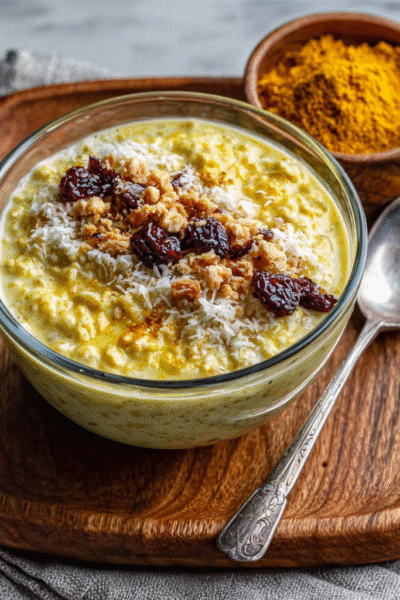 Coconut Turmeric Overnight Oats