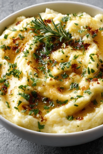 Creamy parsnip puree