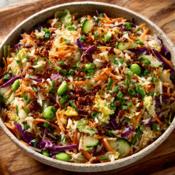 Crunchy Rice Salad