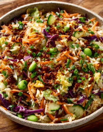 Crunchy Rice Salad