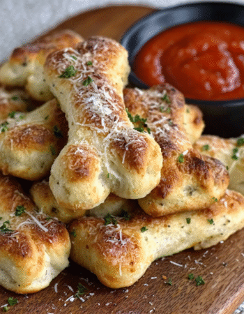 Easy Halloween Breadstick Bones