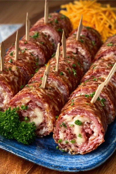 Keto Salami Roll-Up