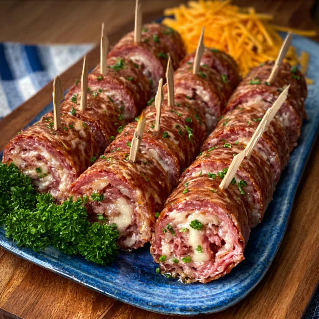 Keto Salami Roll-Up