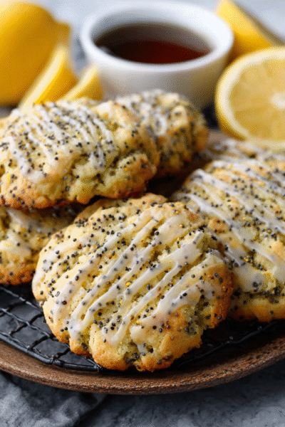 Lemon Poppyseed Olive Oil Cookies