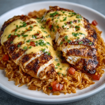 Mexican Chicken with Cheese Sauce Recipe