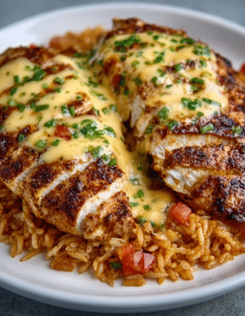 Mexican Chicken with Cheese Sauce Recipe