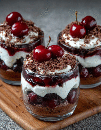 Mini Black Forest Dessert Cups
