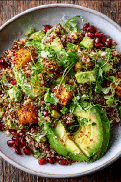Seaweed-Infused Quinoa & Avocado Salad