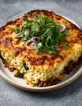 Spiced Lamb and Eggplant Greek Pastitsio