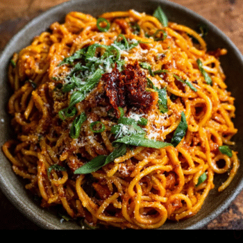 Sweet Potato & Gochujang Noodles