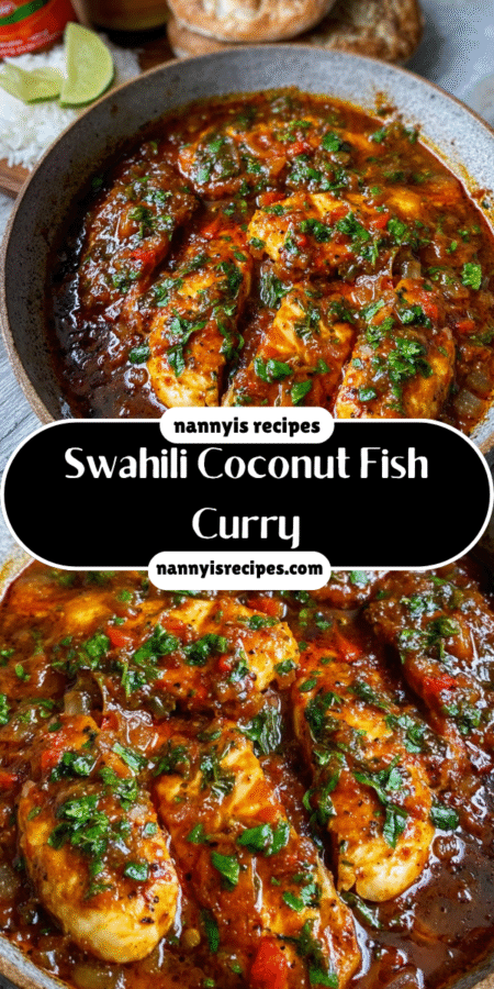 Swahili Coconut Fish Curry: A Tropical Delight Recipe! 7 1 1