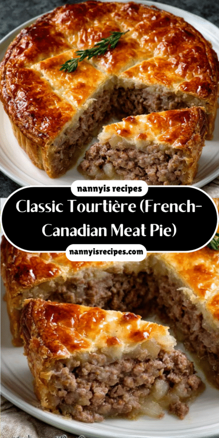 Classic Tourtière (French-Canadian Meat Pie) delights the palate! 7 1 4