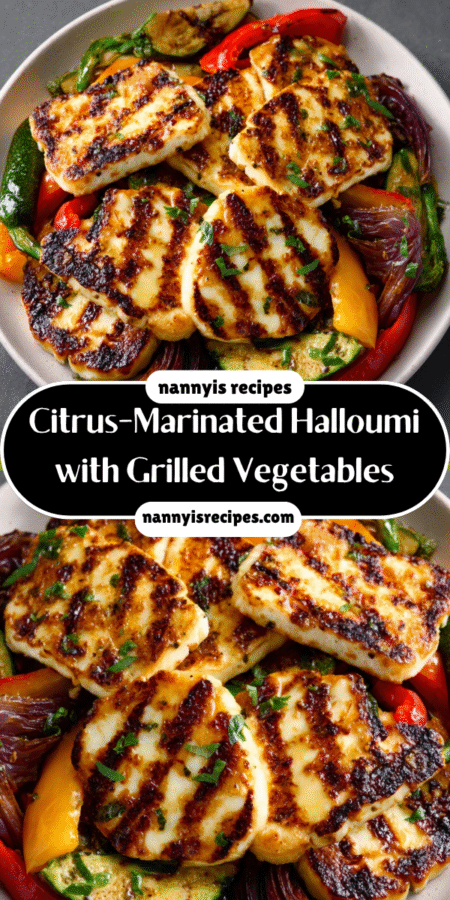 Citrus-Marinated Halloumi with Grilled Vegetables: Try This Flavorful Recipe! 7 1