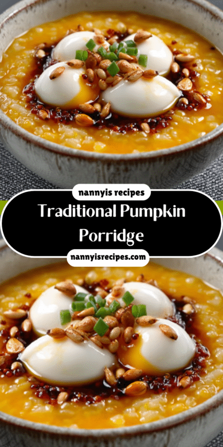 Traditional Pumpkin Porridge: A Cozy Fall Delight! 7 11 2