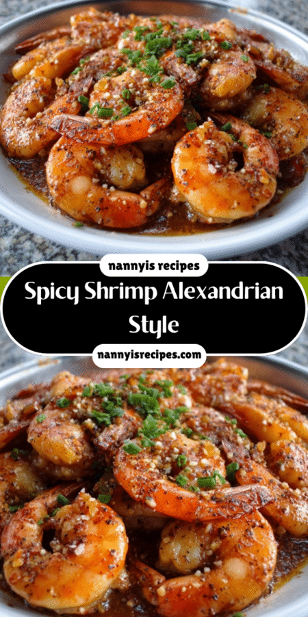 Spicy Shrimp Alexandrian Style: A Flavorful Delight! 7 12 1
