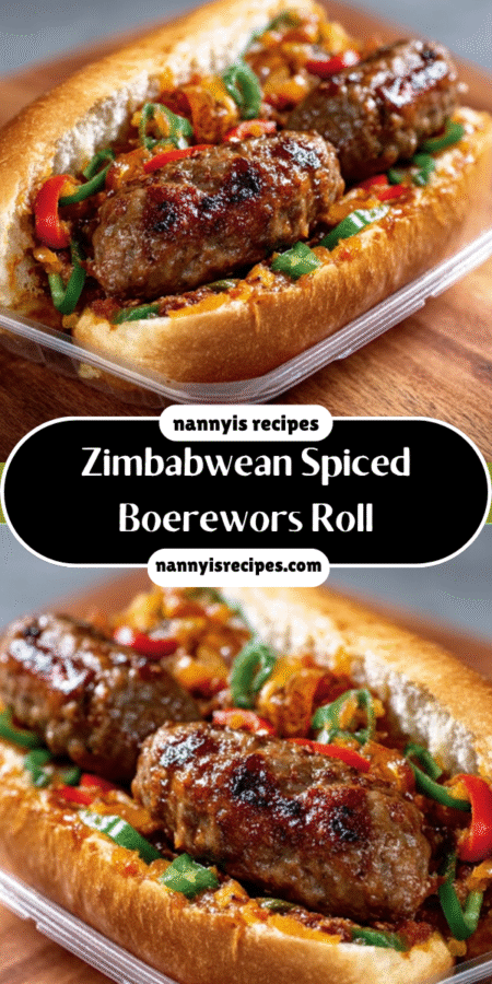 Zimbabwean Spiced Boerewors Roll: A Flavorful Delight! 7 13 2