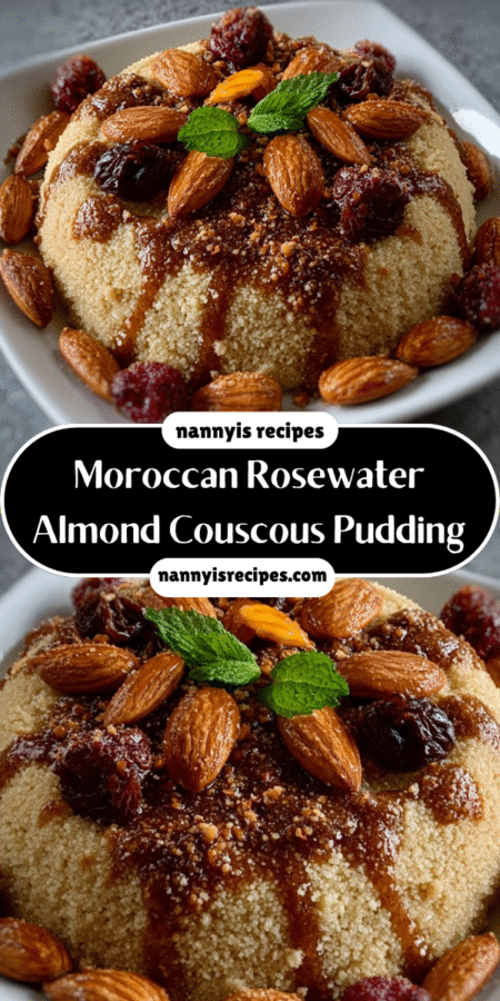 Moroccan Rosewater Almond Couscous Pudding Awaits You! 7 15