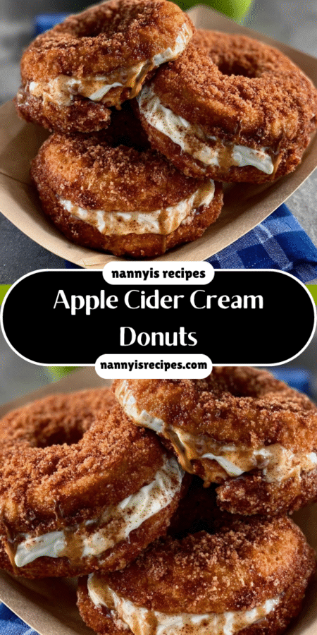 Apple Cider Cream Donuts: A Must-Try Recipe Today! 7 19 2