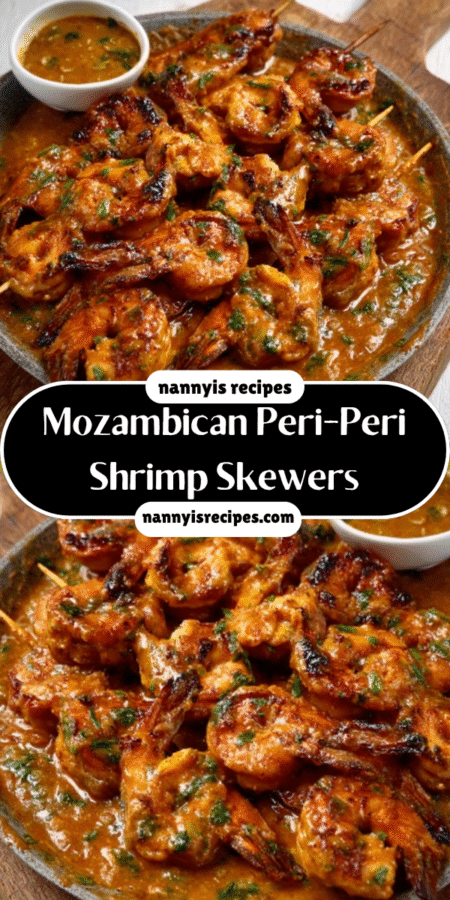 Mozambican Peri-Peri Shrimp Skewers: Savor the Spice! 7 2 1