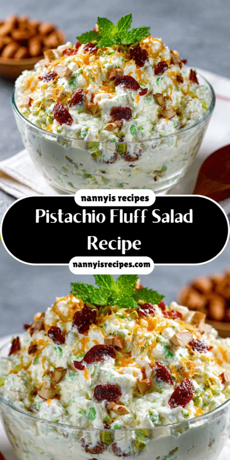 Pistachio Fluff Salad Recipe: Delight Your Taste Buds! 7 2 3