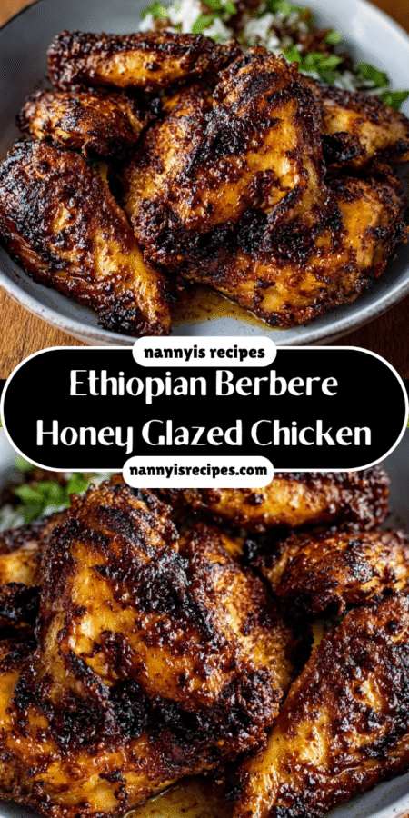 Ethiopian Berbere Honey Glazed Chicken: A Flavorful Delight! 7 20
