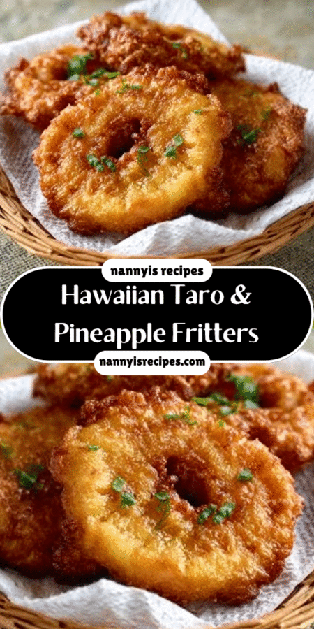 Hawaiian Taro & Pineapple Fritters: A Tropical Treat Awaits! 7 21