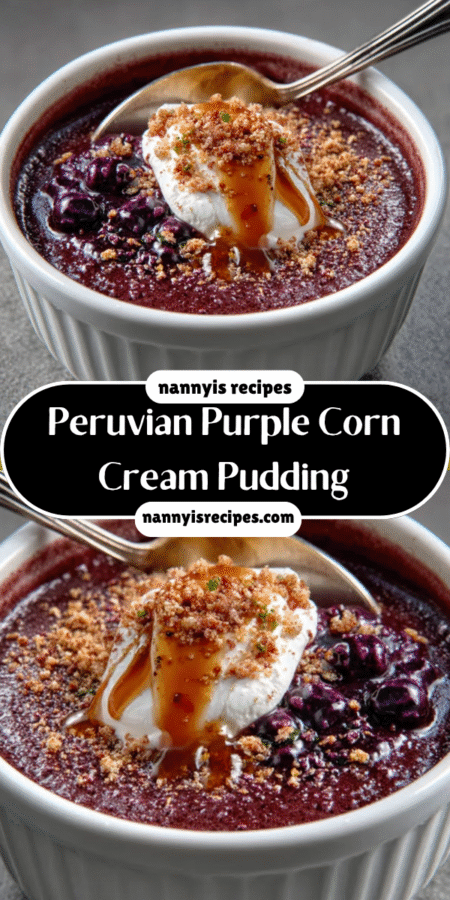 Peruvian Purple Corn Cream Pudding is a must-try! 7 23