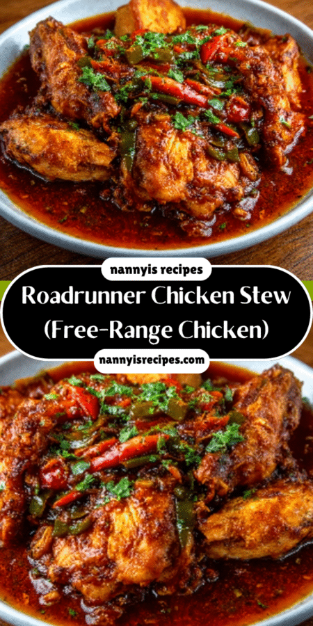 Roadrunner Chicken Stew (Free-Range Chicken) Recipe Delight! 7 3 9