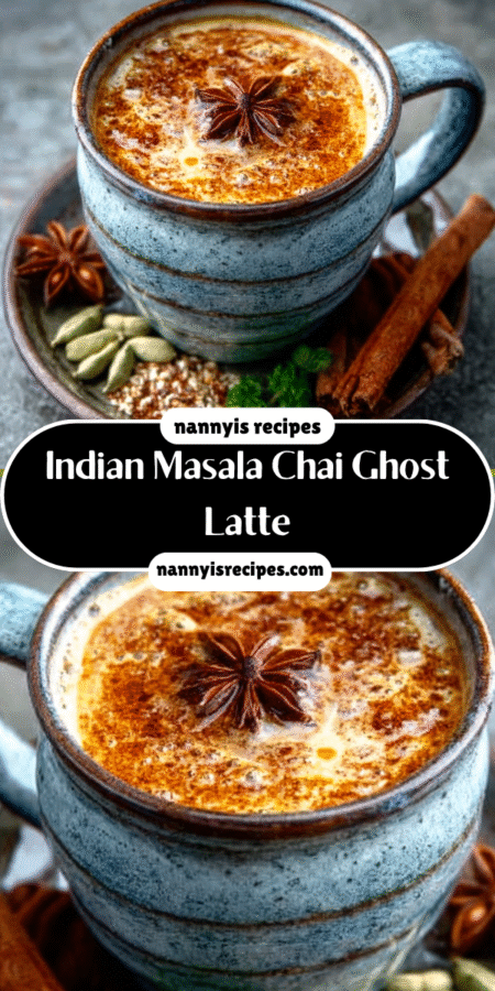 Indian Masala Chai Ghost Latte: A Spooky Delight Awaits! 7 4 5