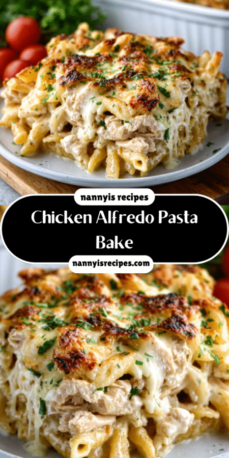 Chicken Alfredo Pasta Bake: A Creamy Delight Awaits! 7 5 13