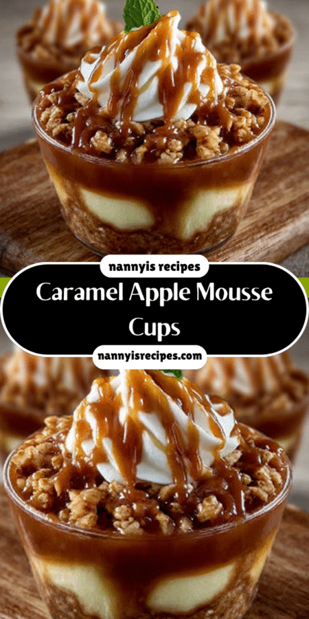 Caramel Apple Mousse Cups: A Delicious Fall Treat! 7 6 12