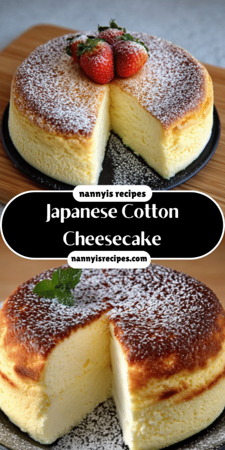 Japanese Cotton Cheesecake: Discover the Fluffy Delight! 7 6 2