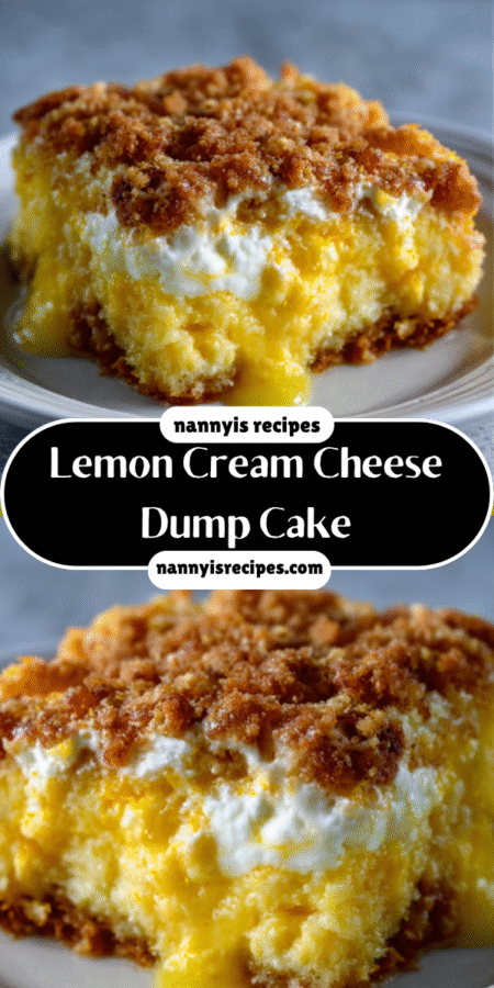 Lemon Cream Cheese Dump Cake: A Zesty Delight Awaits! 7 7 2