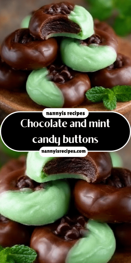 Chocolate and mint candy buttons: A delightful recipe! 7 7 3