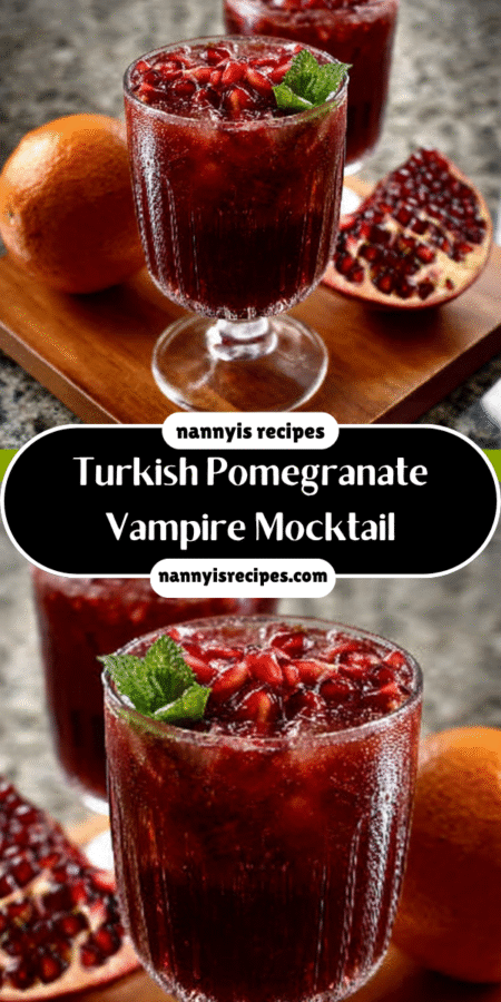 Turkish Pomegranate Vampire Mocktail: A Refreshing Delight! 7 7 5