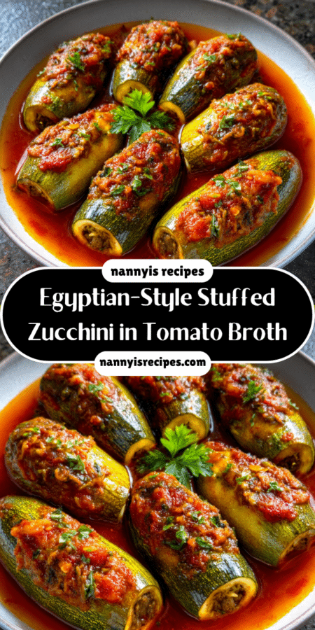 Egyptian-Style Stuffed Zucchini in Tomato Broth Recipe Unveiled! 7 7 8
