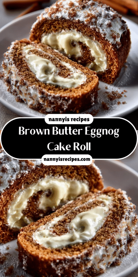 Brown Butter Eggnog Cake Roll: A Festive Delight to Make! 7 8 11