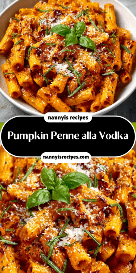 Pumpkin Penne alla Vodka: A Creamy Fall Favorite! 4 9 12