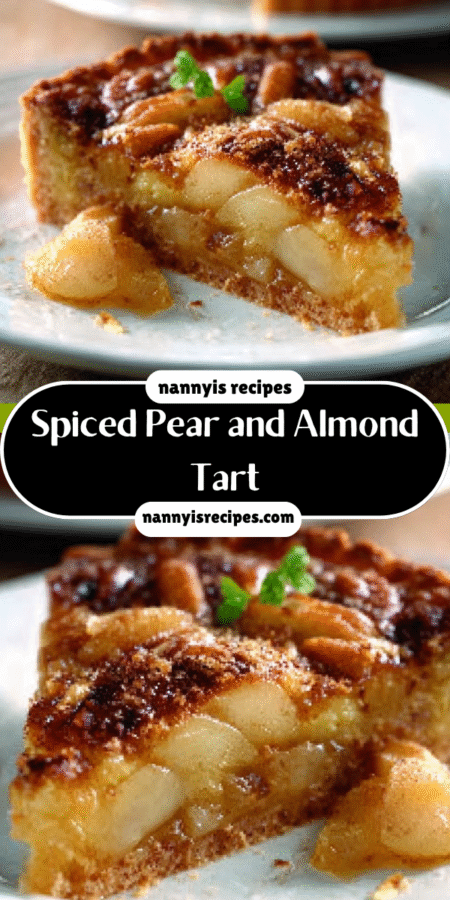 Spiced Pear and Almond Tart: A Deliciously Simple Recipe! 7 9 15