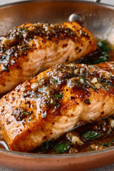 Apple Cider-Glazed Salmon