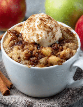 Apple Cinnamon Mug Cake