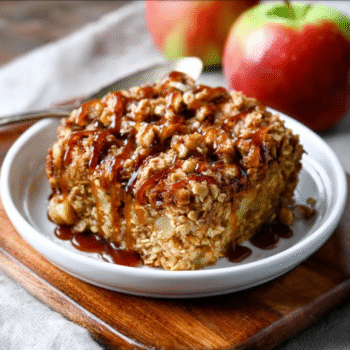 Baked Oatmeal with Apples or Pumpkin