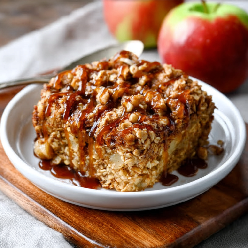 Baked Oatmeal with Apples or Pumpkin