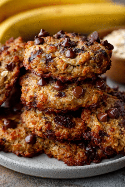 Banana Oat Cookies