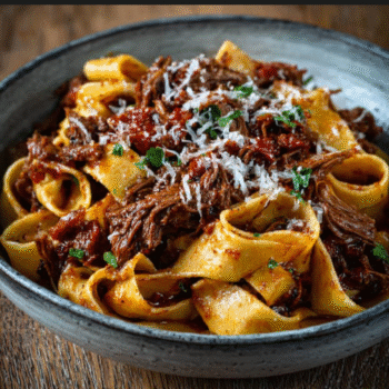 Beef & Red Wine Ragu Pappardelle